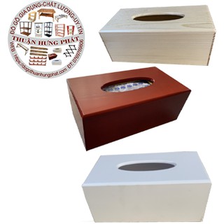 HỘP ĐỰNG KHĂN GIẤY GỖ CAO CẤP-Dùng để khăn giấy