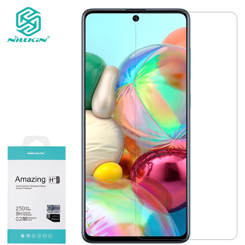 Kính Cường Lực 9H Nillkin H+ Pro 2.5D Siêu Mỏng Bảo Vệ Màn Hình Cho Samsung Galaxy M62 F62 M51 M52 A71 Note 10 Lite