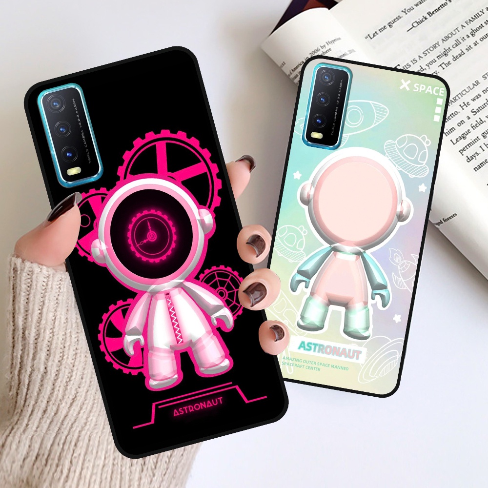 Ốp lưng Vivo Y12s / Y20 / Y20s in hình phi hành gia - vũ trụ siêu ngầu