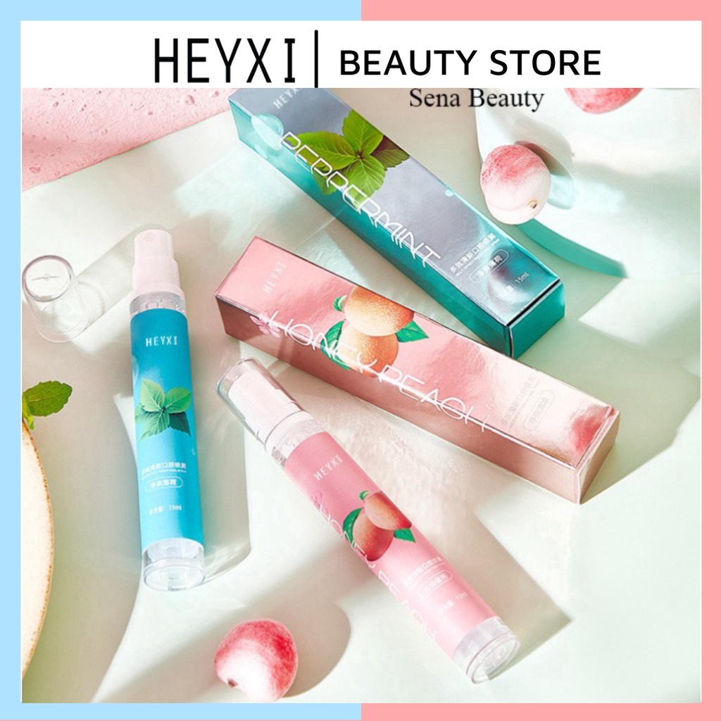 Xịt thơm miệng dạng chai Heyxi 15ML HXTM3