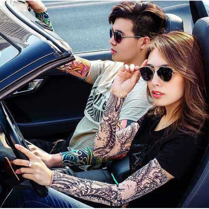 Găng Ống Tay Áo In Họa Tiết Tattoo Chống Nắng – Dumi Shop