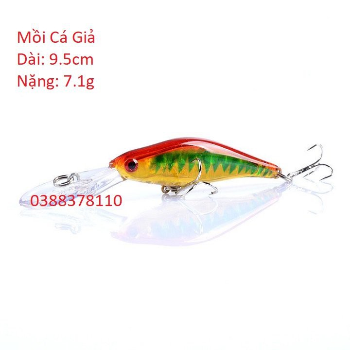 Mồi Câu Cá, Mồi Cá Giả Câu Lure - MG1