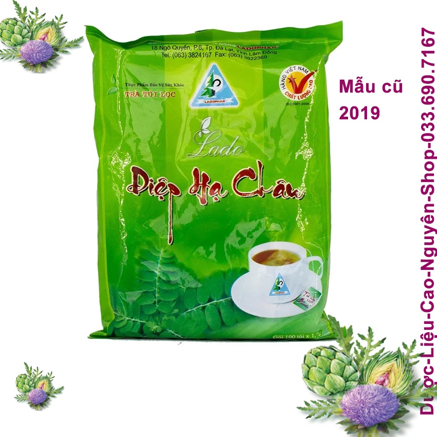 Trà túi lọc Diệp Hạ Châu dược liệu cao nguyen Shop-Ladophar