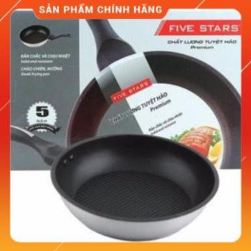 [Chính hãng] Chảo từ chống dính Fivestar 3 đáy (bảo hành 5 năm)