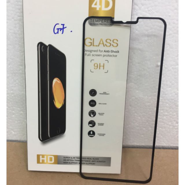 Kính cường lực 4D LG G7 thinQ full màn hình chống vỡ tuyệt đối