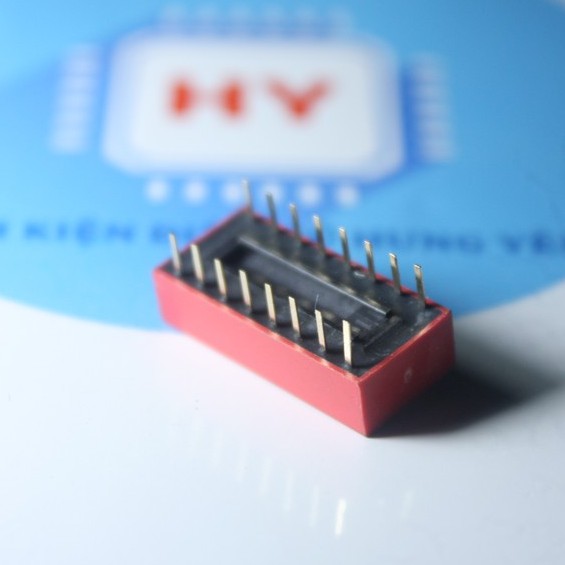 Công Tắc Gạt 8 Kênh 16 Chân Đứng (Switch 8 Chân Đứng)