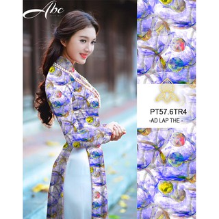 VẢI ÁO DÀI BỘ LỤA TÔ CHÂU