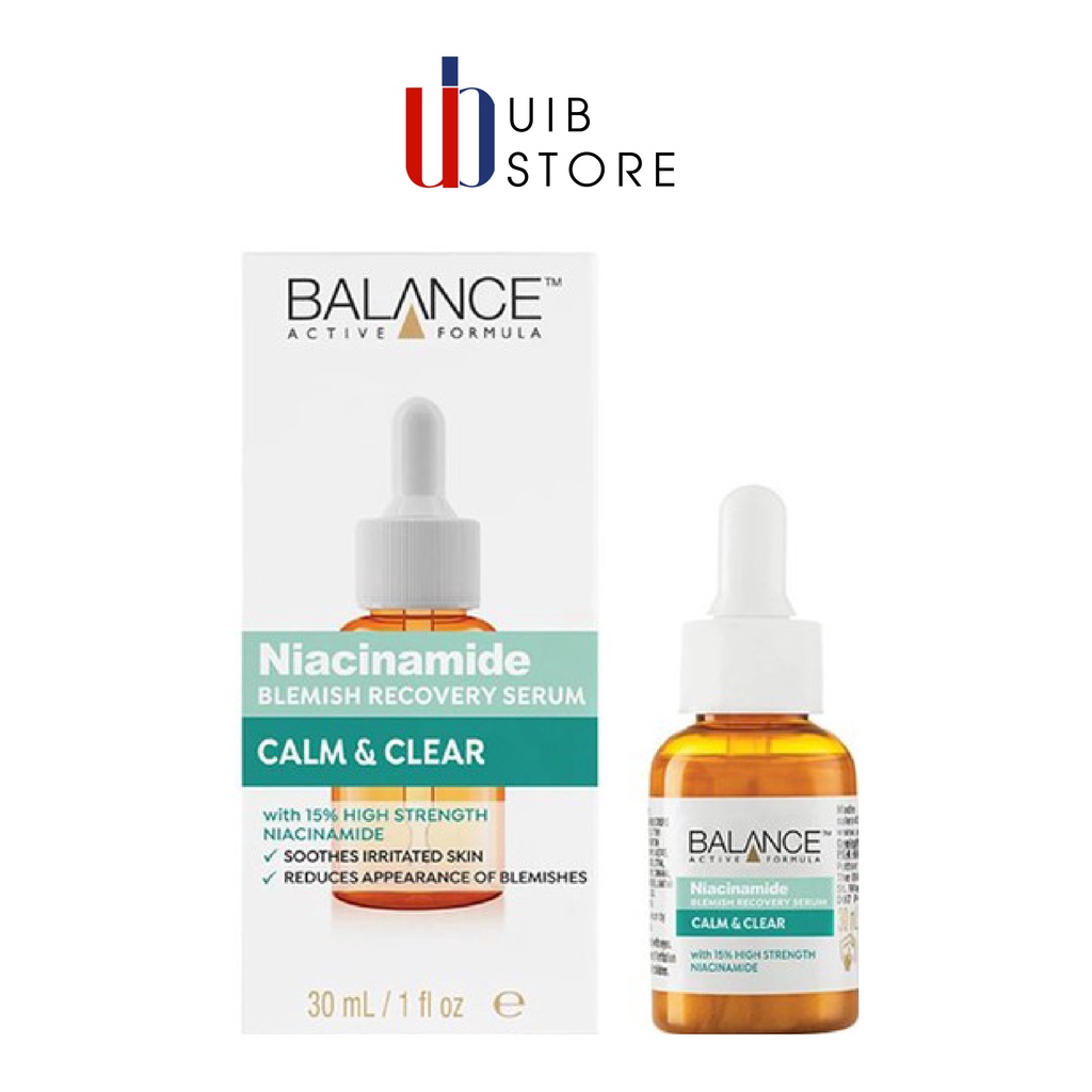 Tinh chất ngừa mụn Balance Active Formula Niacinamide Blemish Recovery