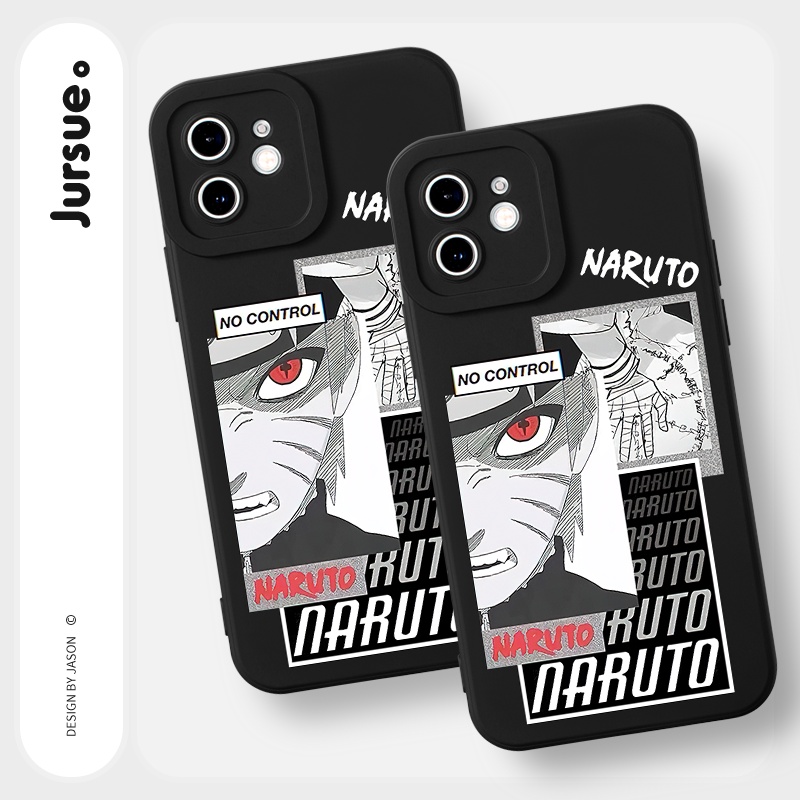 Ốp lưng JURSUE mềm viền vuông hoạt hình độc lạ Cho iPhone 14 13 12 11 Pro Max SE 2020 X XR XS 8 7 ip 6S 6 Plus Y2228