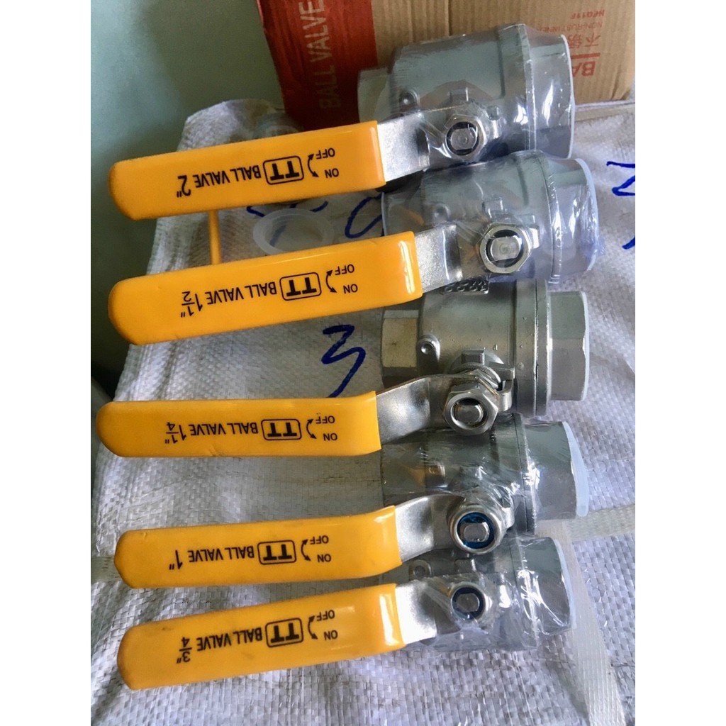 VAN BI INOX 304 PHI 21(1/2')