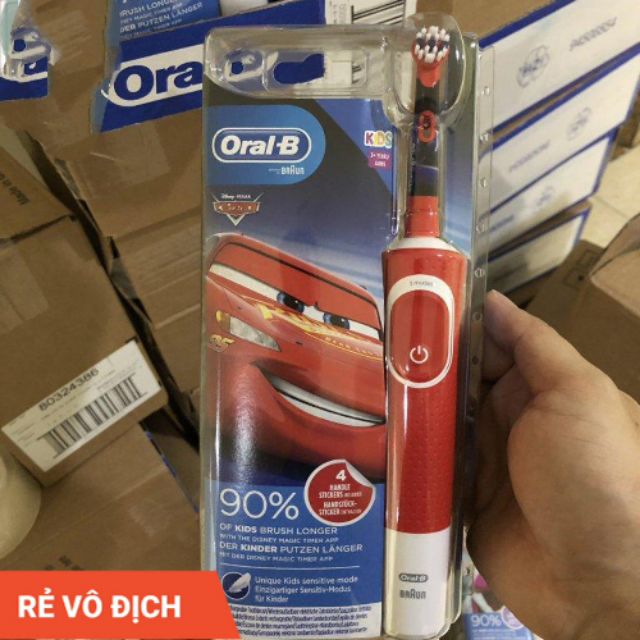 Bàn chải máy Oral B trẻ em(made in Germany)