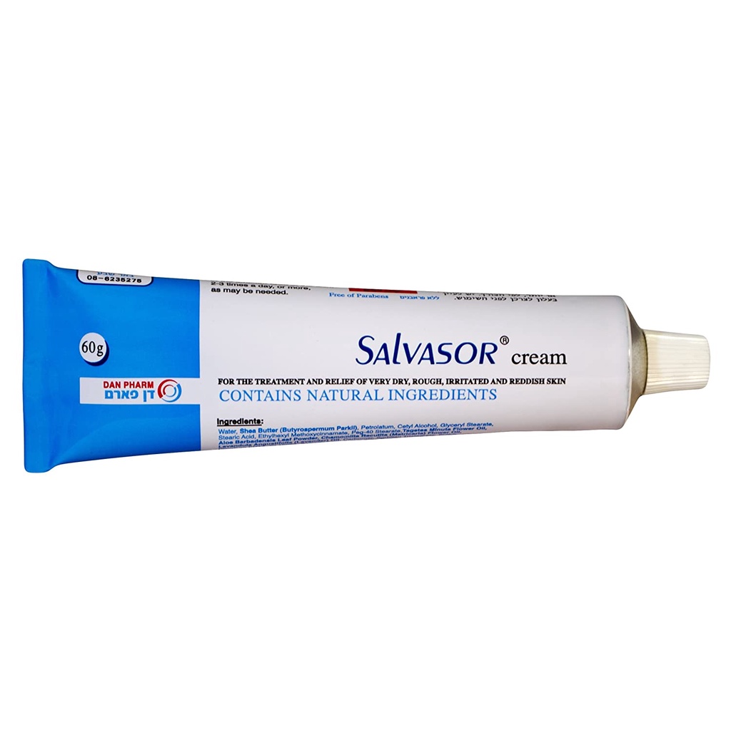 Gel bôi vẩy nến Salvasor Danpharm xuất sứ israel Tube 60g Polipharm