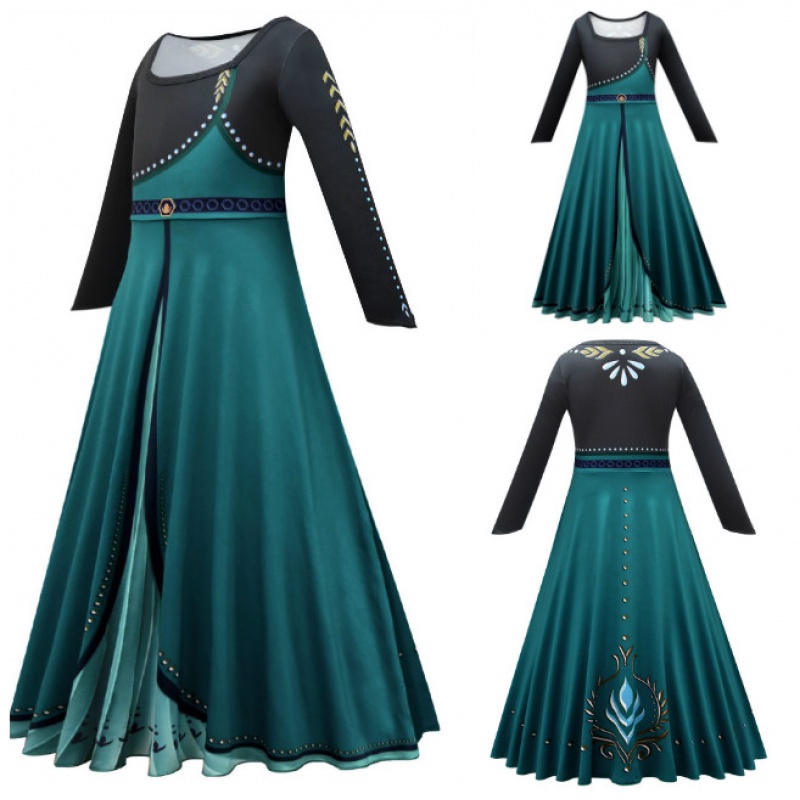 Đầm Hóa Trang Công Chúa Anna Elsa Cho Bé Gái
