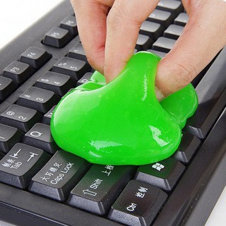 Gel silicon làm sạch bụi bẩn cho bàn phím/nội thất xe hơi tiện dụng