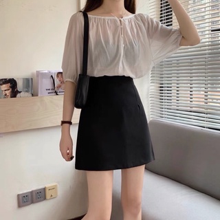 Chân Váy Kaki Ôm Lưng Cao