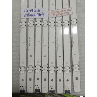 Thanh Led LG 49 inch - Giá 1 bộ 4 thanh dài 36 bóng
