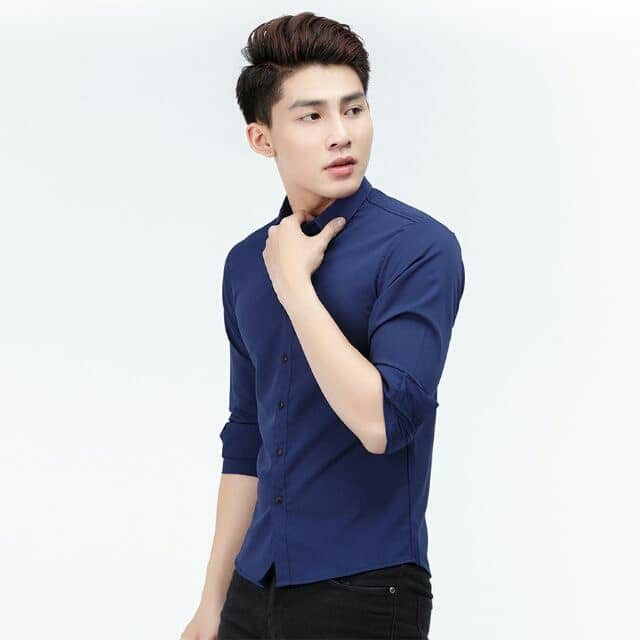 Sơ mi nam nhiều màu chất liệu lụa cao cấp, mặc mát, không nhăn không xù | BigBuy360 - bigbuy360.vn