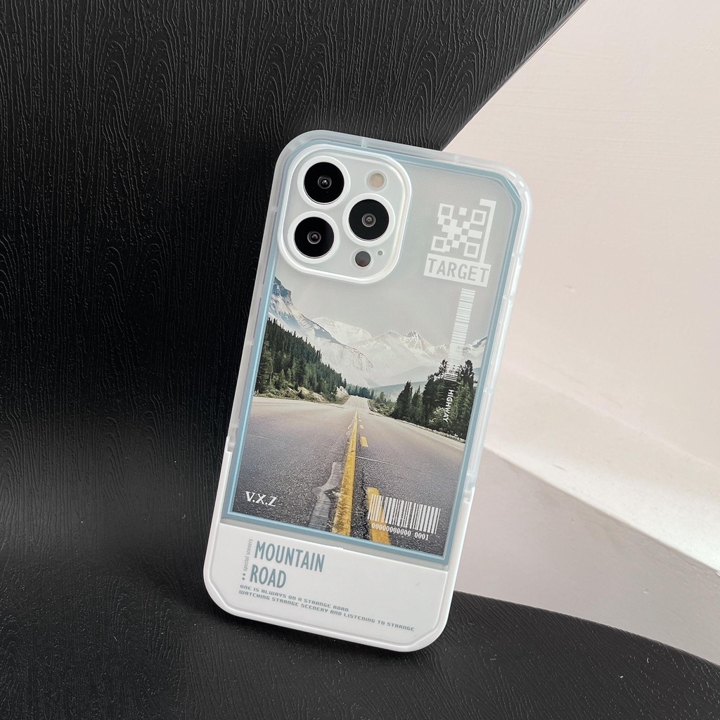 Ốp Điện Thoại Họa Tiết Núi Tuyết Cho iphone 13 Pro Max i13 13pro 11ProMax i11 iX XS Max XR 7plus 8plus 12Pro 12 Pro Max