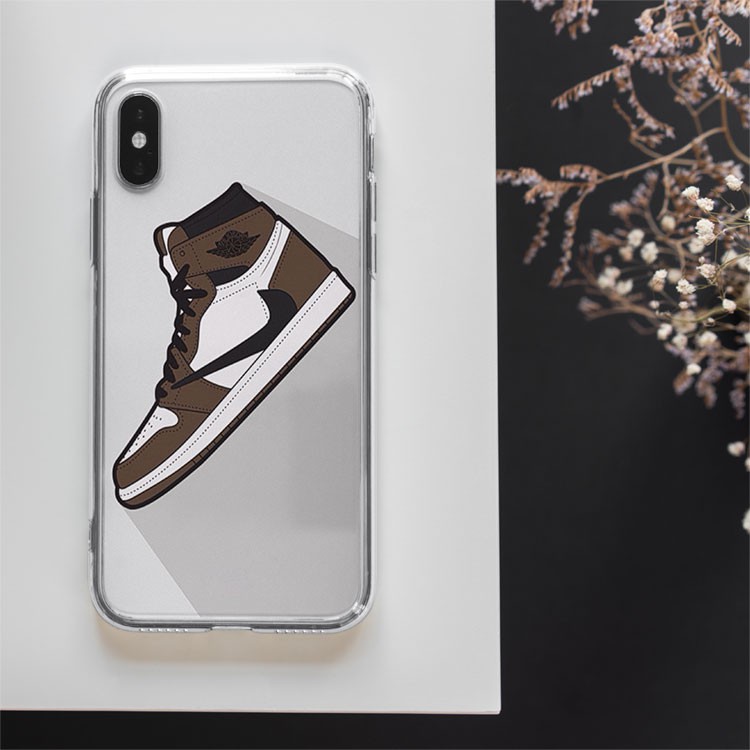 Ốp lưng chống trầy nike mềm Vỏ ĐT trong suốt Iphone 7/8/8Plus/X/Xs/Xs Max/11/11 Promax/12/12 Promax NIKPOD00028