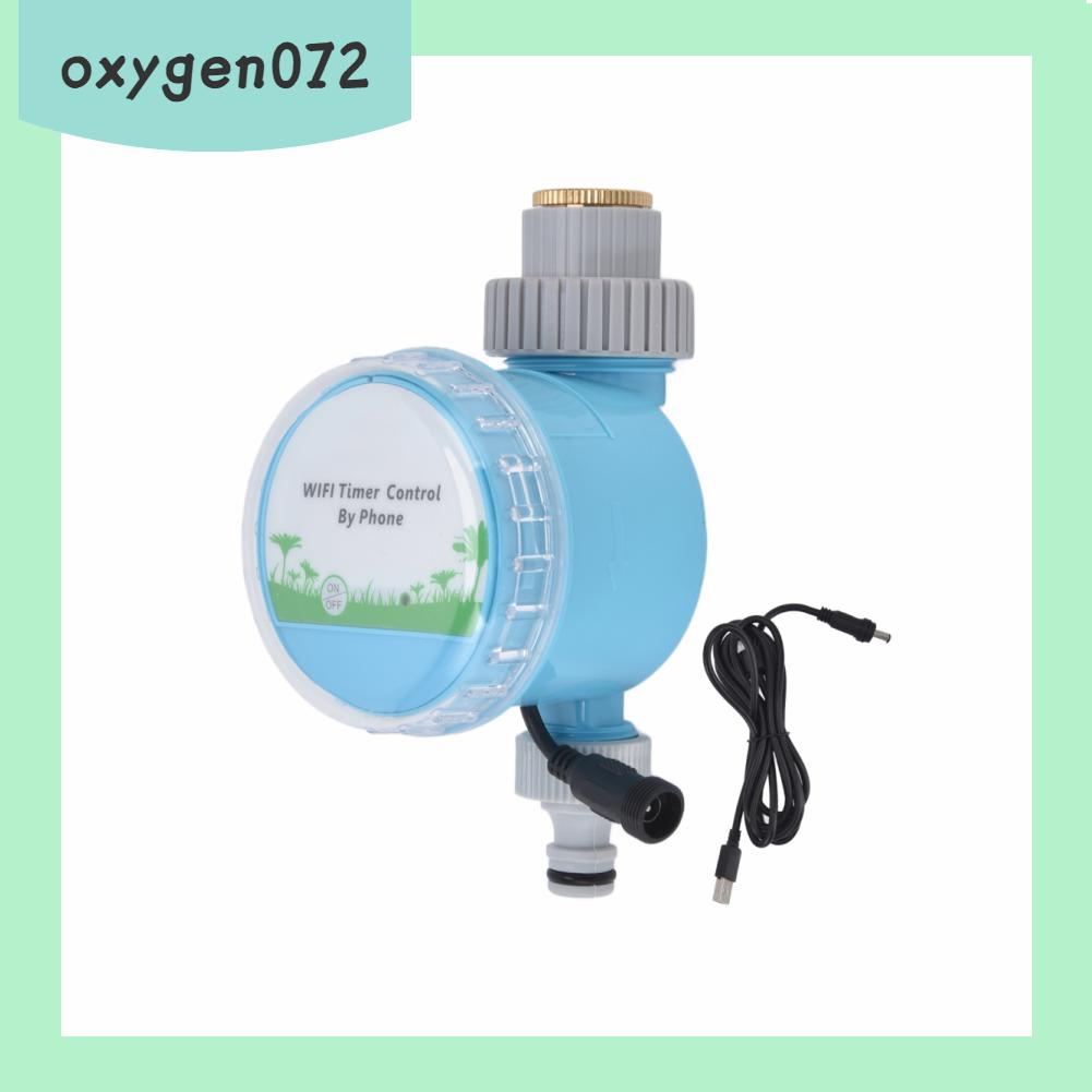 Oxygen072 USB 2 in 1 Van Nước Hẹn Giờ Cho Hệ Thống Tưới Cây Tự Động