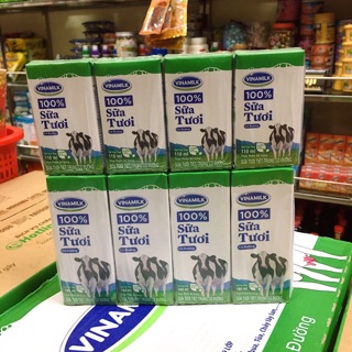 Vỉ 4hộp sữa tươi 100% VINAMILK *110ml
