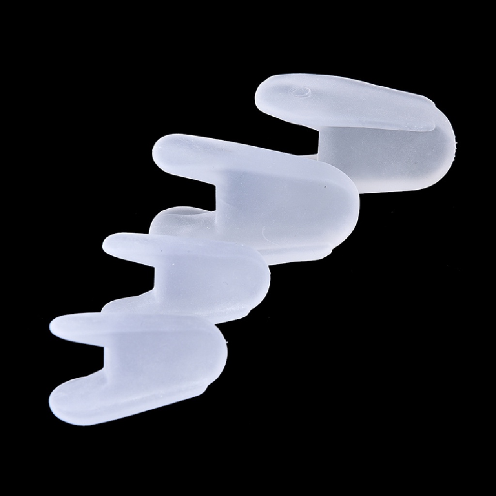 (Hàng Mới Về) Bộ 2 Dụng Cụ Tách Ngón Chân Giảm Đau Bằng Silicon