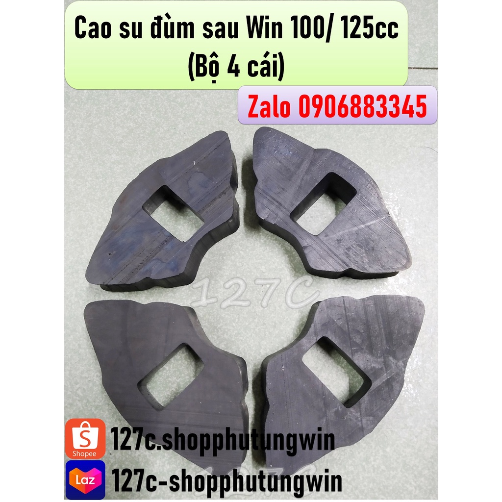 Cao su đùm sau / Cao su may ơ sau Win 100/ 125cc/ Dream