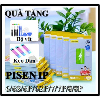 Pin iphone  chất lượng cao [chính hãng pisen BH 12T] Thích hợp  6/6s/6plus/6s plus/7/7plus/8/8plus