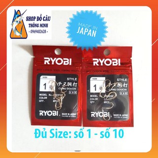 [Made in Japan] Lưỡi câu đơn CHINU RYOBI đủ kích thước - lưỡi câu đơn