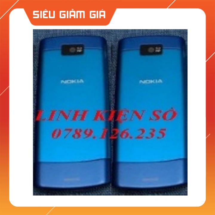 VỎ NOKIA X3 02 KHÔNG PHÍM MÀU XANH