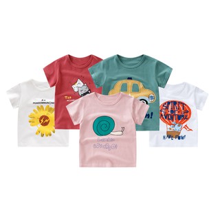 Áo phông cho bé trai bé gái (từ 1 - 8 tuổi) VEMZKIDS 5 mẫu