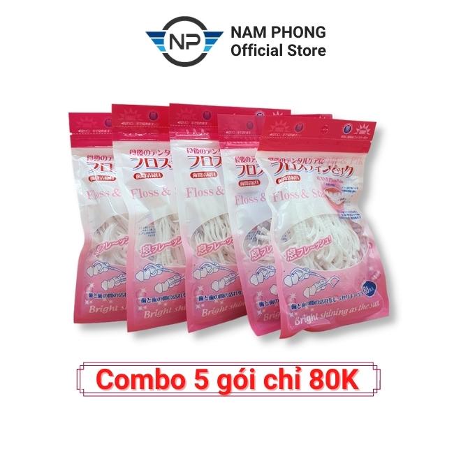 Tăm chỉ nha khoa SUNNY Nhật Bản, sợi nhỏ, siêu dai, chăm sóc vệ sinh răng miệng an toàn - namphong_store