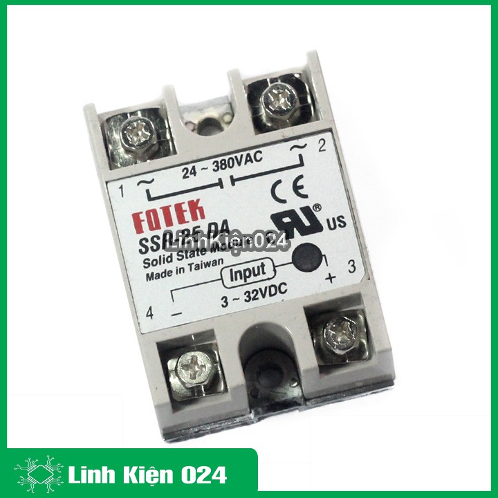 Relay Bán Dẫn Fotek SSR-25 DA