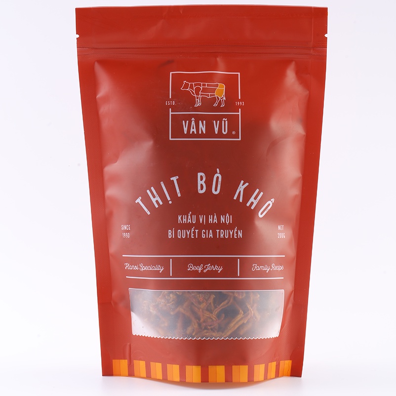 Bò khô Vân Vũ - Sợi - 200gram