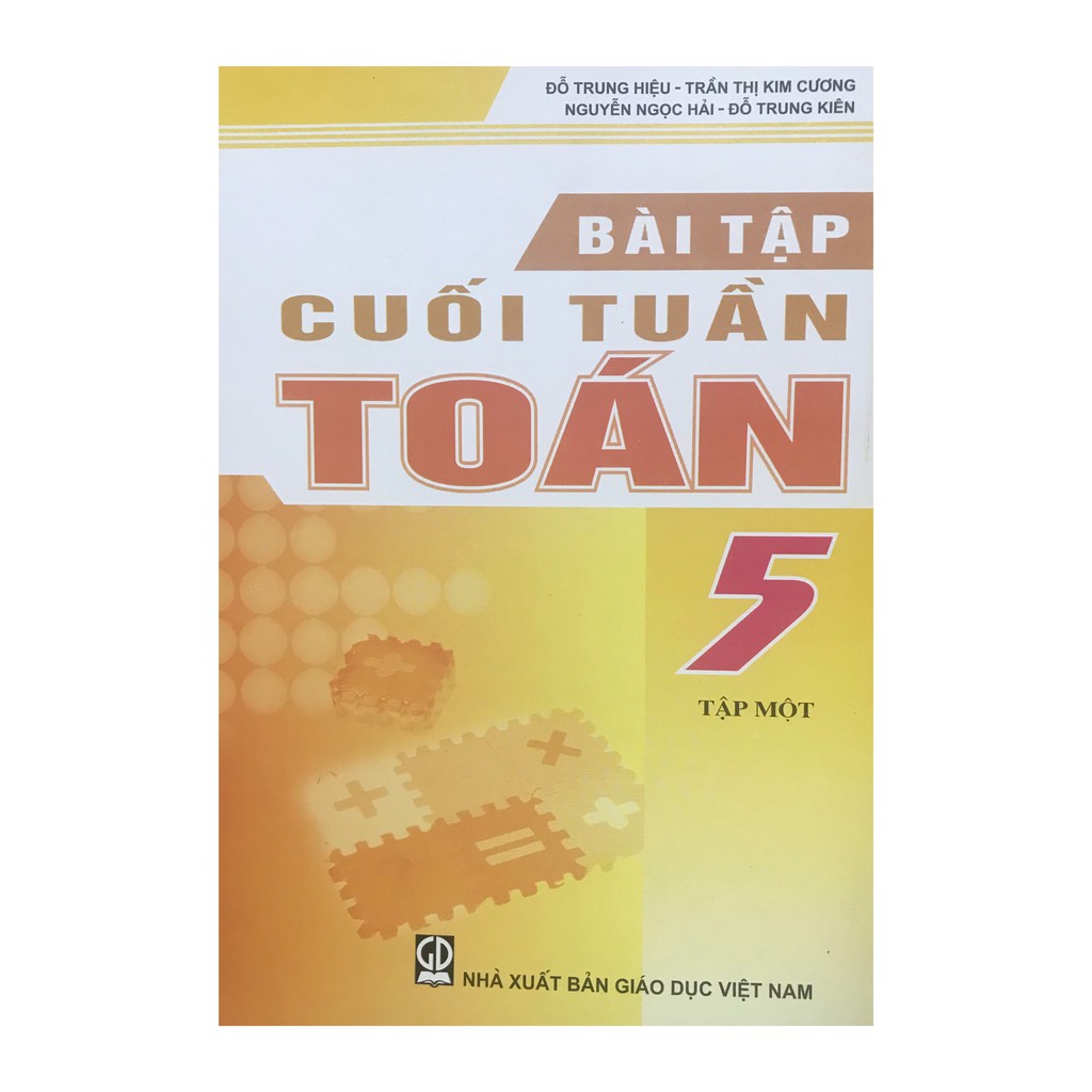 Sách - Bài tập cuối tuần Toán lớp 5 tập 1