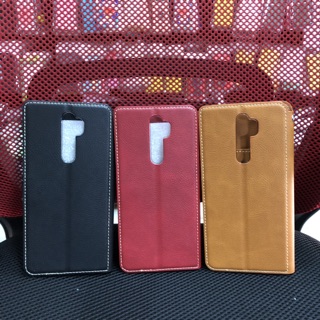 Bao da Oppo A9-2020 case dẻo vân giả da thời trang