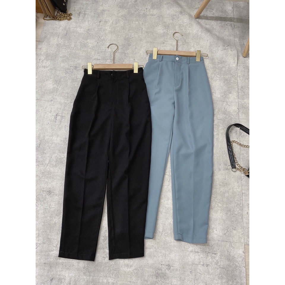 QUẦN BAGGY BASIC, quần công sở [Moment House]