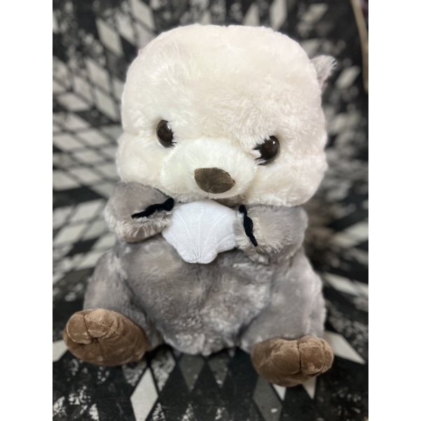 THÚ BÔNG RÁI CÁ ÔM SÒ CHÍNH HÃNG AMUSE NHẬT BẢN SIZE 35-40cm
