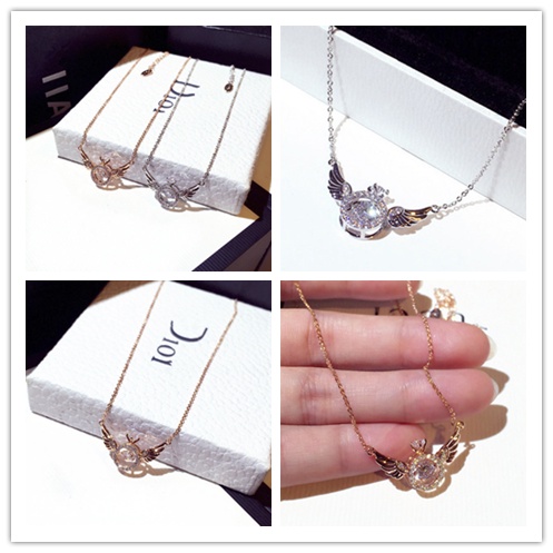 Vòng cổ Mặt Cánh Thiên Thần Phong Cách Bohemian Thời Trang