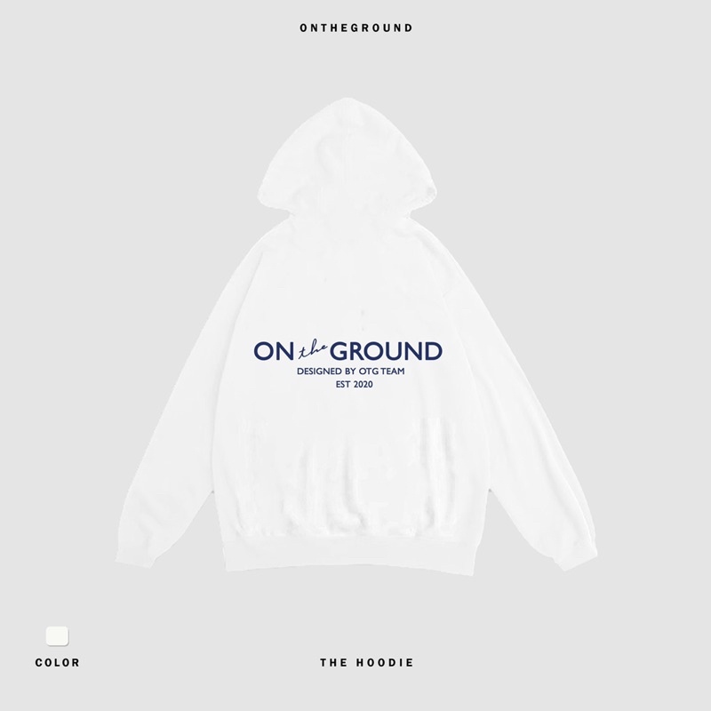 OTG THE HOODIE | Áo hoodie oversize chất liệu nỉ cotton lót bông