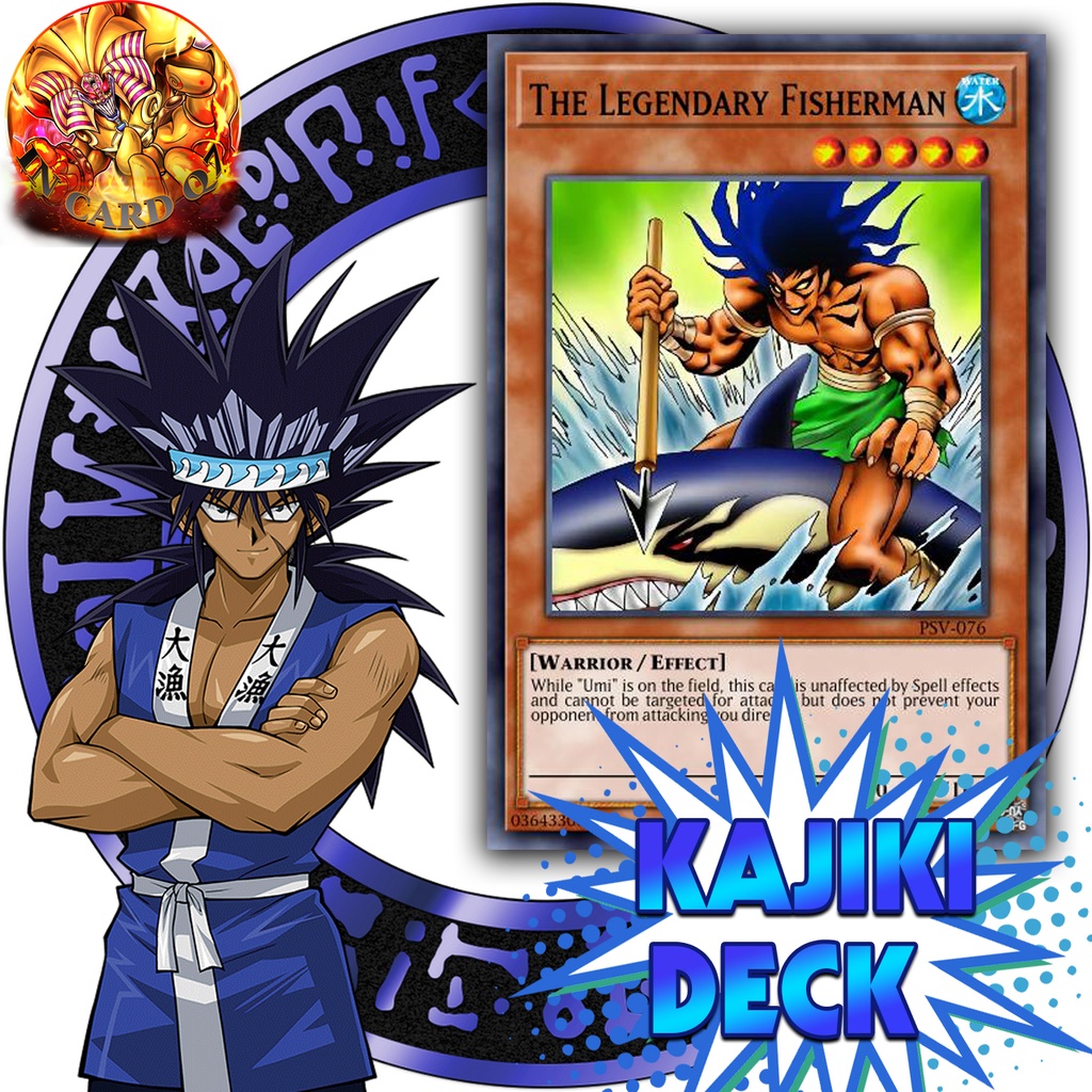 Deck Bài Yugioh Kajiki Biển Cả (Bài in Cán màng Chất Lượng Cao)