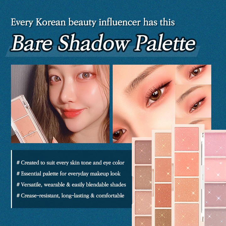 FORENCOS Bare Shadow Palette Eyeshadow [Pearl] 6g | BigBuy360 - bigbuy360.vn