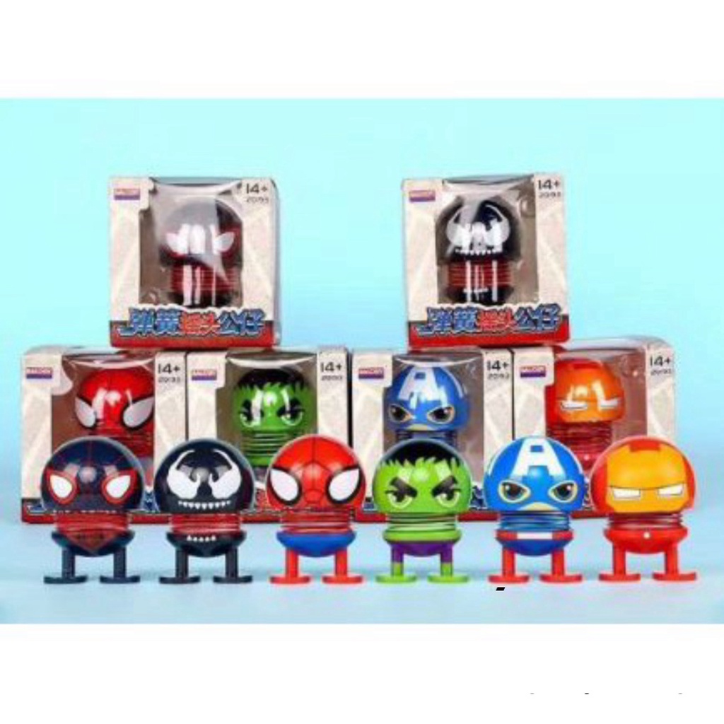 (SHOP GIÁ RẺ) COMBO 5 THÚ NHÚN EMOJI SIÊU NHÂN FULLBOX