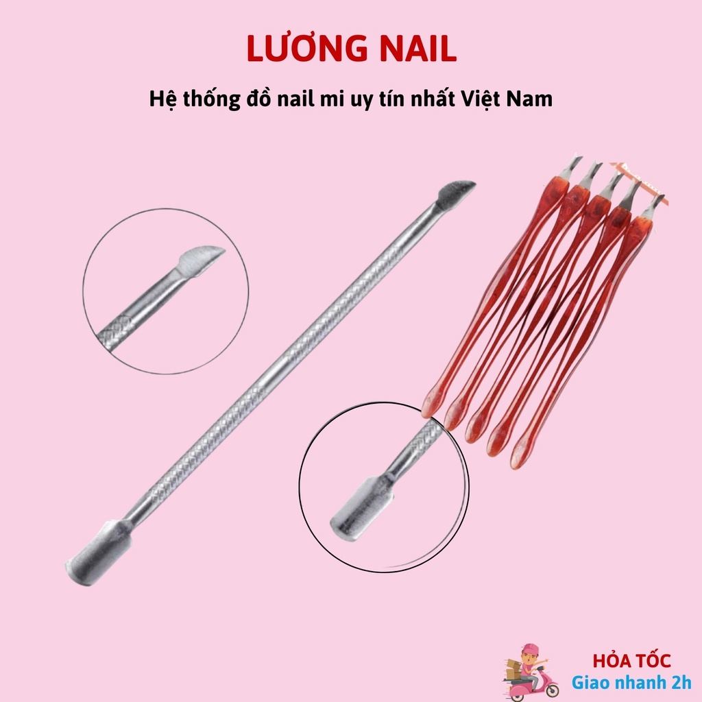 Cây đẩy da chết cây cạo gel cây lấy khóe móng chân