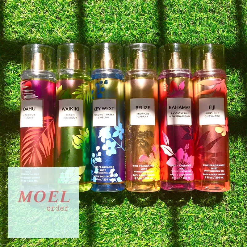 10ml- xịt dưỡng thể Bath and Body Works nhiều mùi auth 💯