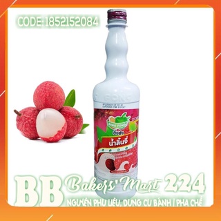 Siro vải hiệu ding fong thái lan - chai 755ml