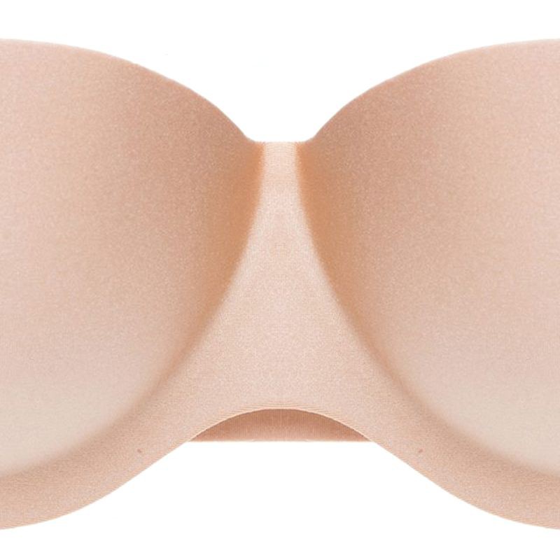 Áo ngực không dây nữ mút vừa nâng ngực có gọng chống tụt chất liệu su mặc áo trễ vai, đầm hở lưng cúp A, B, C