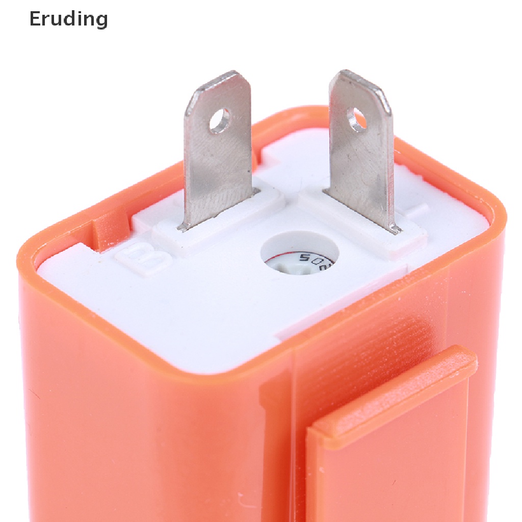 Rơ Le Đèn LED Tín Hiệu Xi Nhan 1x 2-Pin 12V Có Thể Điều Chỉnh Tốc Độ Cho Xe Máy