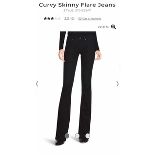 Quần jeans đen ống loe White House black market