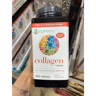Viên uống Collagen Youtheory Advanced Mỹ tuýp 123 390v